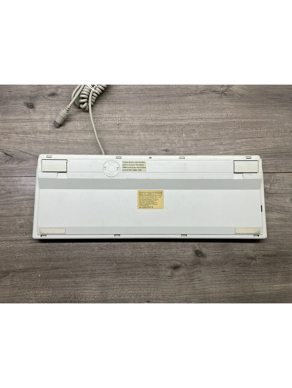 Focus Electronic Co. XT/AT FK-8000 Mechanical Keyboard COMPLETELY UNTESTED *READ